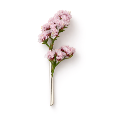 Handmade 925 Sterling Silver Floral Design Brooch Pin